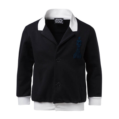 Black Sweat Blazer