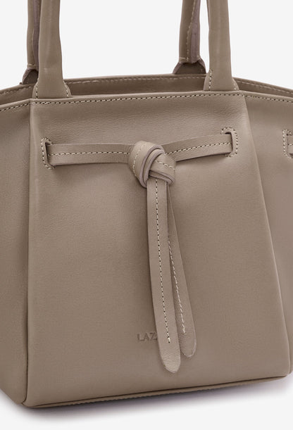 Warmi Carryall Leather Bag - Mink